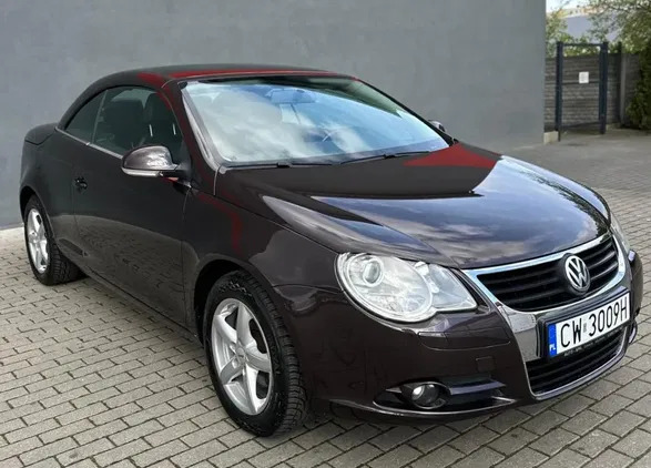 samochody osobowe Volkswagen Eos cena 25500 przebieg: 127500, rok produkcji 2006 z Włocławek